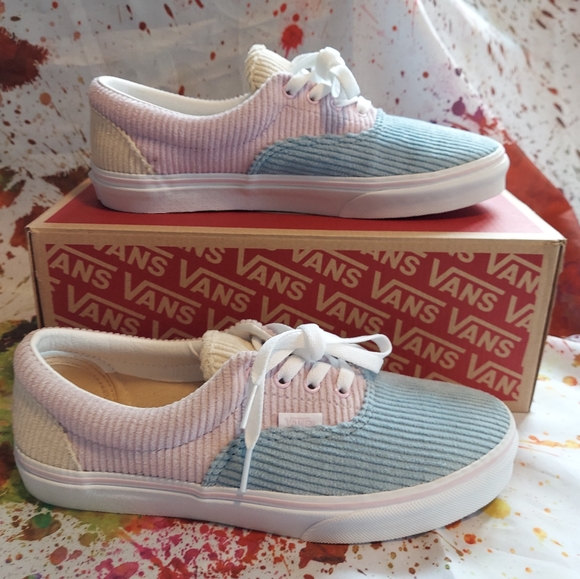 Vans Era Corduroy Colorblock Shoes - Picture 4 of 9
